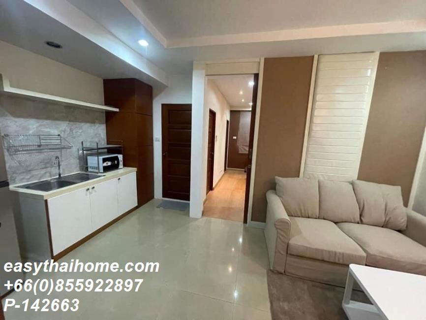 รูป P-142663 ให้เช่า คอนโด บ้านกลางกรุงรีสอร์ท รัชดา ซอย7 Ratchadaphisek Rd, Din Daeng, Bangkok พร้อมอยู่ ราคาถูก Line Id @easythaihome 085-592-2897 - รูปที่ 2/5