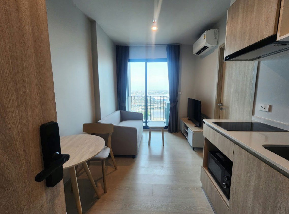 picture 🍀 For rent condo Nue Mega Plus Bangna Near MRT Mega Bangna 26.5 sq.mFully fernished 13000- - 5/9
