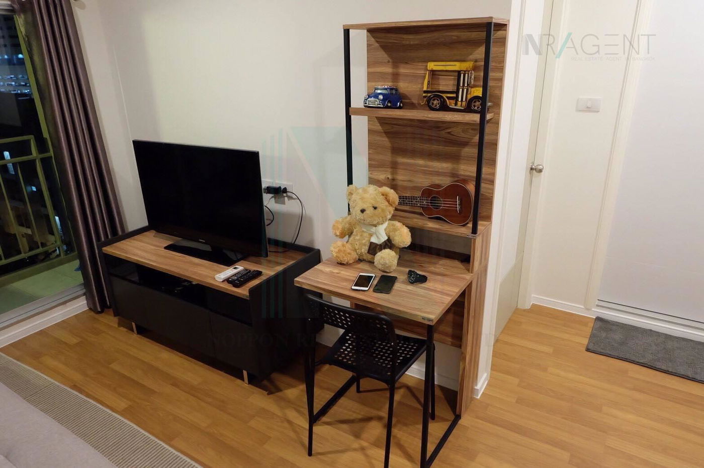 picture For Rent Condo LUMPINI PLACE BANGNA KM.3 Building B, Floor 8,1 bed room, Room size 26 sqm - 2/8