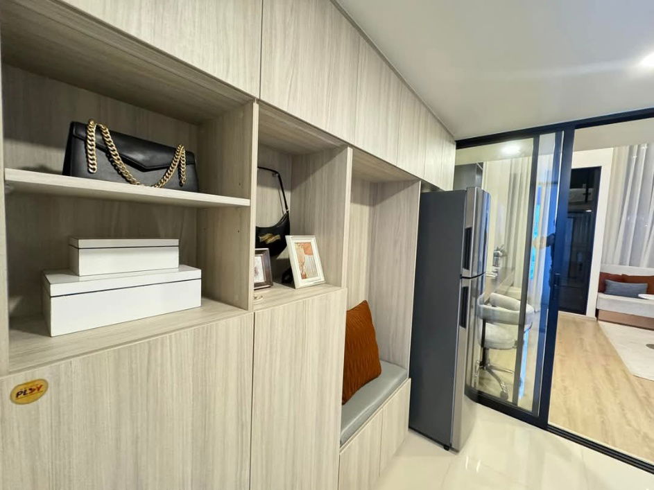 รูป (เจ้าของขายเอง) ขายดาวน์เท่าทุน ห้อง 1 Bedroom Duo Compact ยูนิต 2424 Origin Play Bangkhunnon Triple Station - รูปที่ 7/12