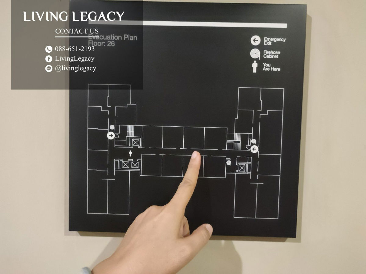 picture STF8F2 Condo For Rent Noble Revolve Ratchada 1 26 Sq.M. Floor 26 line id : @livinglegacy - 14/17