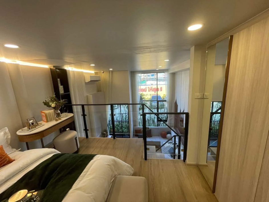 รูป (เจ้าของขายเอง) ขายดาวน์เท่าทุน ห้อง 1 Bedroom Duo Compact ยูนิต 2424 Origin Play Bangkhunnon Triple Station - รูปที่ 4/12