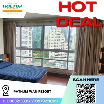 #R8037 🎉 081268 Condo for rent: Pathum Wan Resort