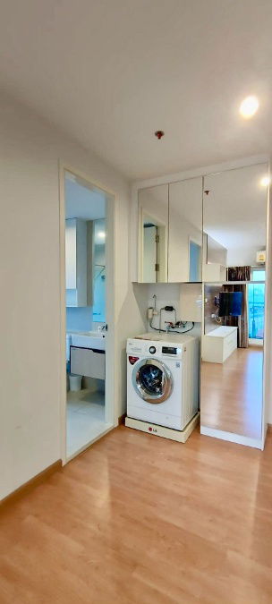 รูป code : E181 ให้เช่าคอนโด เดอะ พาร์คแลนด์ รัชดา–วงศ์สว่าง (Parkland Ratchada–Wongsawang) | ห้องมุม 38 ตร.ม. ชั้น 11 ใกล้ MRT วงศ์สว่าง - รูปที่ 3/11