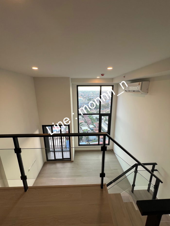 รูป (เจ้าของ) ขายดาวน์ ห้อง Duplex ชั้น 18 เพดานสูง คอนโด origin play triple station บางขุนนนท์ - รูปที่ 4/21