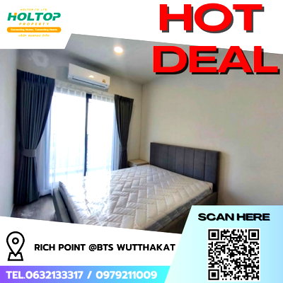 Condos for rent : #R8061 🎉 081268 Condo for rent: Rich Point @BTS Wutthakat