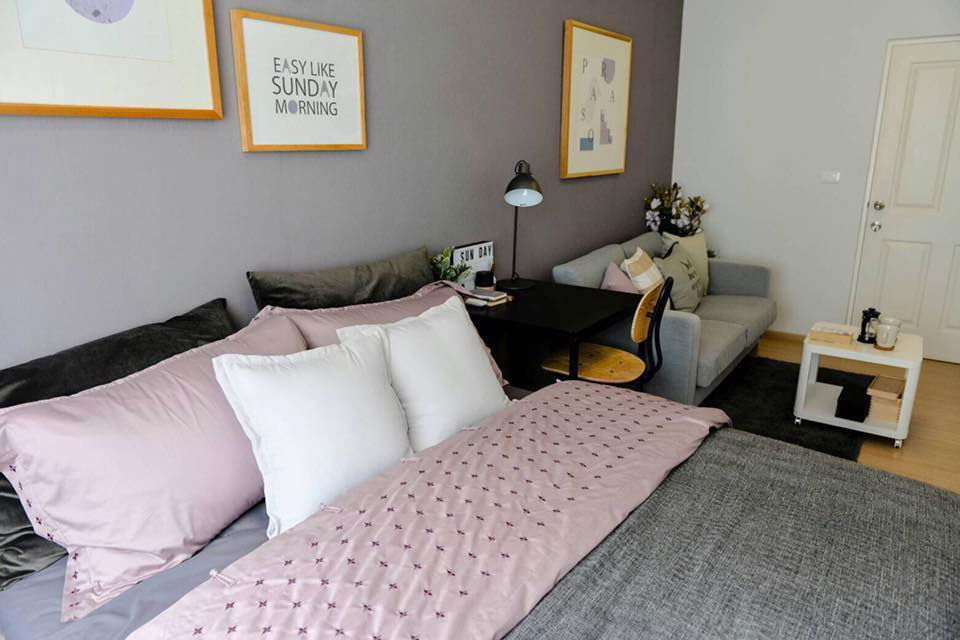 รูป พลัมคอนโดสามัคคี ราคา 6,500บาท/เดือน ห้องสวย + มีเครื่องซักผ้า - รูปที่ 3/14