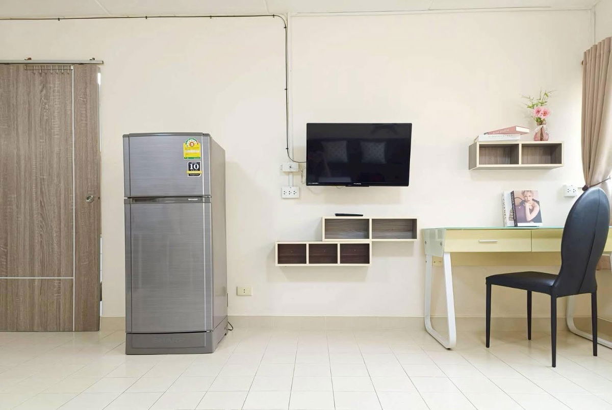 รูป code : E150 ให้เช่าคอนโด ป๊อบปูล่า คอนโด เมืองทองธานี  ห้องใหญ่ 38 ตร.ม. ตึก T4 พร้อมอยู่ เฟอร์ครบ แอร์ 2 ตัว ใกล้ถนนแจ้งวัฒนะ - รูปที่ 7/9