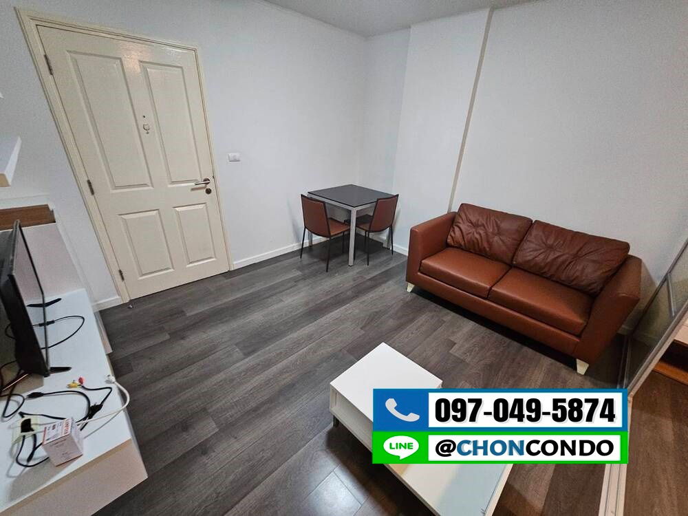 รูป DCondo ดีคอนโด ชั้น8 ตึกD  ----------------------Tel 097-049-5874 (Line: @choncondo มี@ด้วย) - รูปที่ 6/14