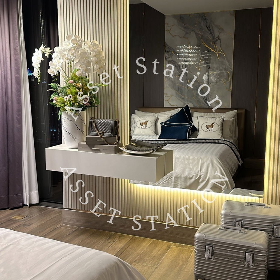 รูป ✨ห้อง Penthouse THE ESSE at SINGHA COMPLEX ที่สุดแห่งความหรูหรา | MRT เพชรบุรี 💎 - รูปที่ 8/20