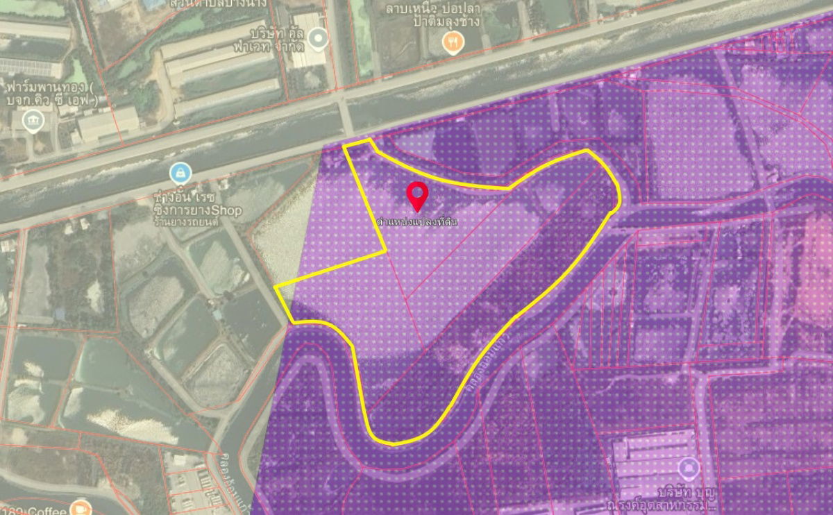 รูป ขายที่สีม่วง 46 ไร่ ใกล้ถนนเลียบมอเตอร์เวย์ สาย 7 ใกล้นิคมอมตะ ชลบุรี ต.บางนาง อ.พานทอง จ.ชลบุรี - รูปที่ 6/6