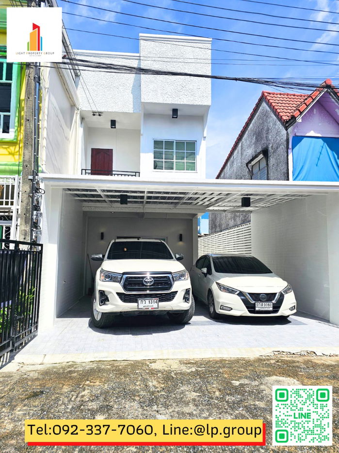 รูป ขายบ้าน ตกแต่งใหม่ หมู่บ้าน "อยู่เจริญ-บุญมา" ใกล้รถไฟฟ้า สายสีแดง พร้อมอยู่  - รูปที่ 2/16