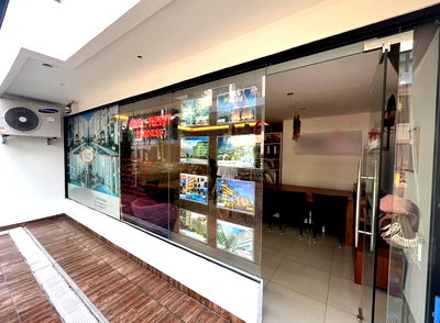 พื้นที่ขายของ หนองปรือ ชลบุรี : KT0014📲LineID @556ryccg🏬ร้านค้าหนองกระบอก สุขุมวิทพัทยา87 The Blue Residence 33.5 ตรม แถมเฟอร์นิเจอร์และแอร์