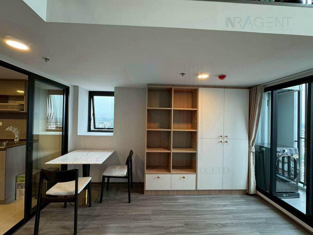 รูป 🚩 ให้เช่าคอนโด ไอดีโอ รามคำแหง ลำสาลี สเตชั่น อาคาร 1 ชั้น 30 Duplex ขนาด 33 ตรม ใกล้ The Mall บางกะปิ - รูปที่ 7/8