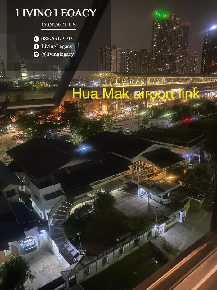 picture T6QBSI Condo For Rent RYE Huamark 30 Sq.M. Floor 8 Building B line id : @livinglegacy - 5/13