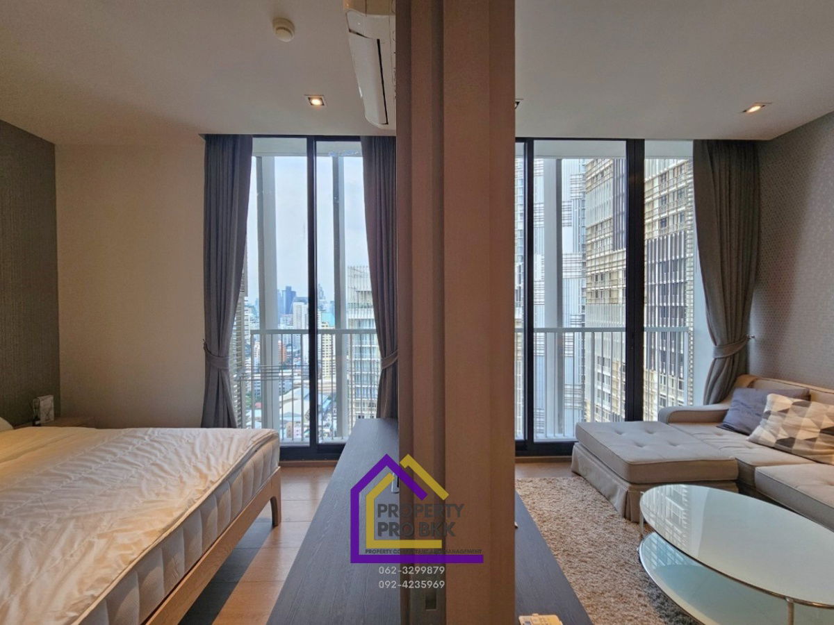 รูป ให้เช่า พาร์ค ออริจิ้น พร้อมพงษ์: ห้องมุม ชั้นสูง พร้อมวิวสวยและสวนในโครงการ - รูปที่ 10/23