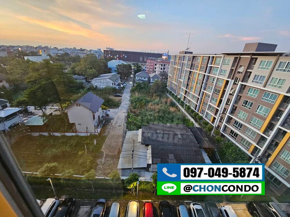 รูป DCondo ดีคอนโด ชั้น8 ตึกD  ----------------------Tel 097-049-5874 (Line: @choncondo มี@ด้วย) - รูปที่ 12/14