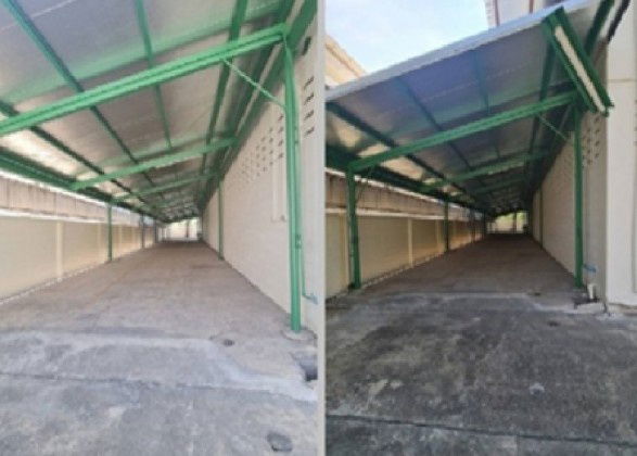 รูป ให้เช่าโกดังพร้อมสำนักงาน พื้นที่ 1400 ตารางเมตร ซอยอ่อนนุช 66 / สิบล้อ เข้าออกได้ - รูปที่ 18/19