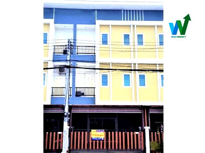 ทาวน์โฮม มหาวิทยาลัยศิลปากร เมืองทองธานี : ทาวน์โฮม 3 ชั้น สภาพใหม่ 24.8 ตร.ว. ราคาดี เนื้อที่เยอะ  ย่านดอนเมือง