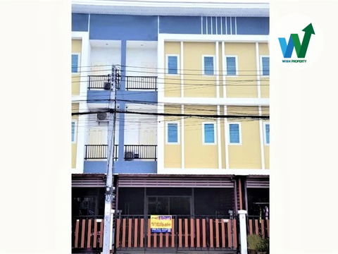 ทาวน์โฮม 3 ชั้น สภาพใหม่ 24.8 ตร.ว. ราคาดี เนื้อที่เยอะ  ย่านดอนเมือง