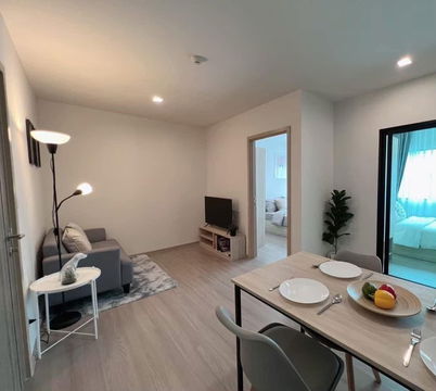 code : E138 ให้เช่าคอนโด คอนโดมี นวนคร (Condo Me Navanakorn) | ห้องมุมชั้น 1 เงียบสงบ เฟอร์ครบ พร้อมเข้าอยู่ต้น ม.ค. 69