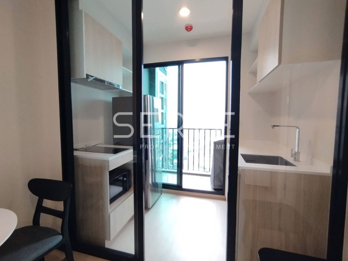 รูป 🔥ห้องกว้าง 1นอน ชั้นสูงสุด 30+ ห้องแต่งดี เฟอร์จัดเต็มมาก พร้อมเข้าอยู่ คอนโดทำเลดีมาก ใกล้ MRT ลาดพร้าว  @  Nue Noble Ratchada Lat Phrao - รูปที่ 3/9