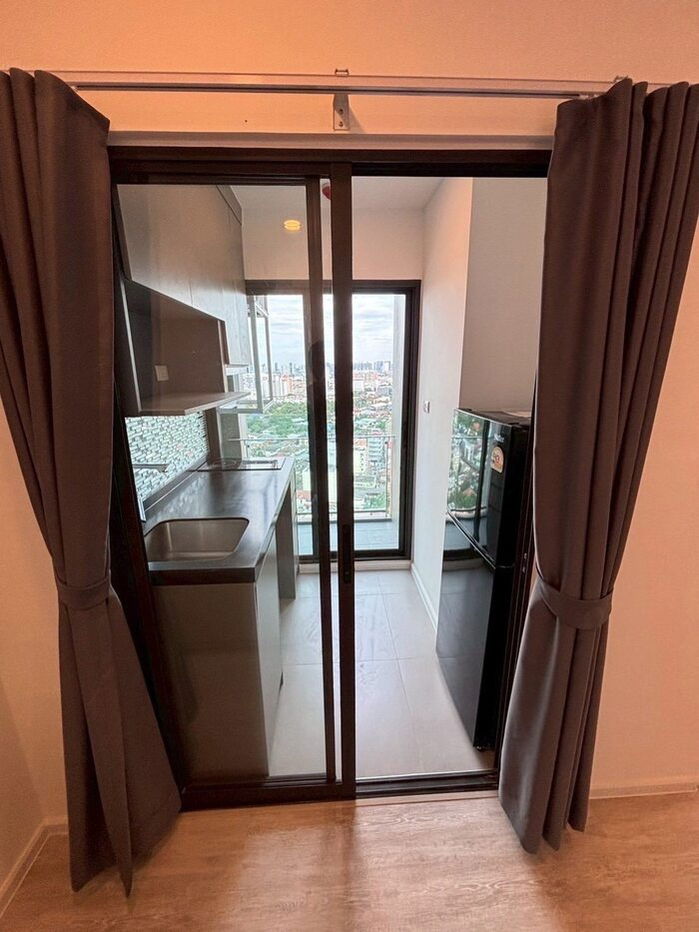 รูป 💥💥ห้องใหม่ ไม่เคยปล่อย!! เดอะเคลฟ ริเวอร์ไลน์ เจ้าพระยา-วงศ์สว่าง 1Bed 25 ตร.ม.ชั้น 20 วิวแม่น้ำ ใกล้ม.พระจอม สนใจ LINE: @atfirm💥💥 - รูปที่ 5/16