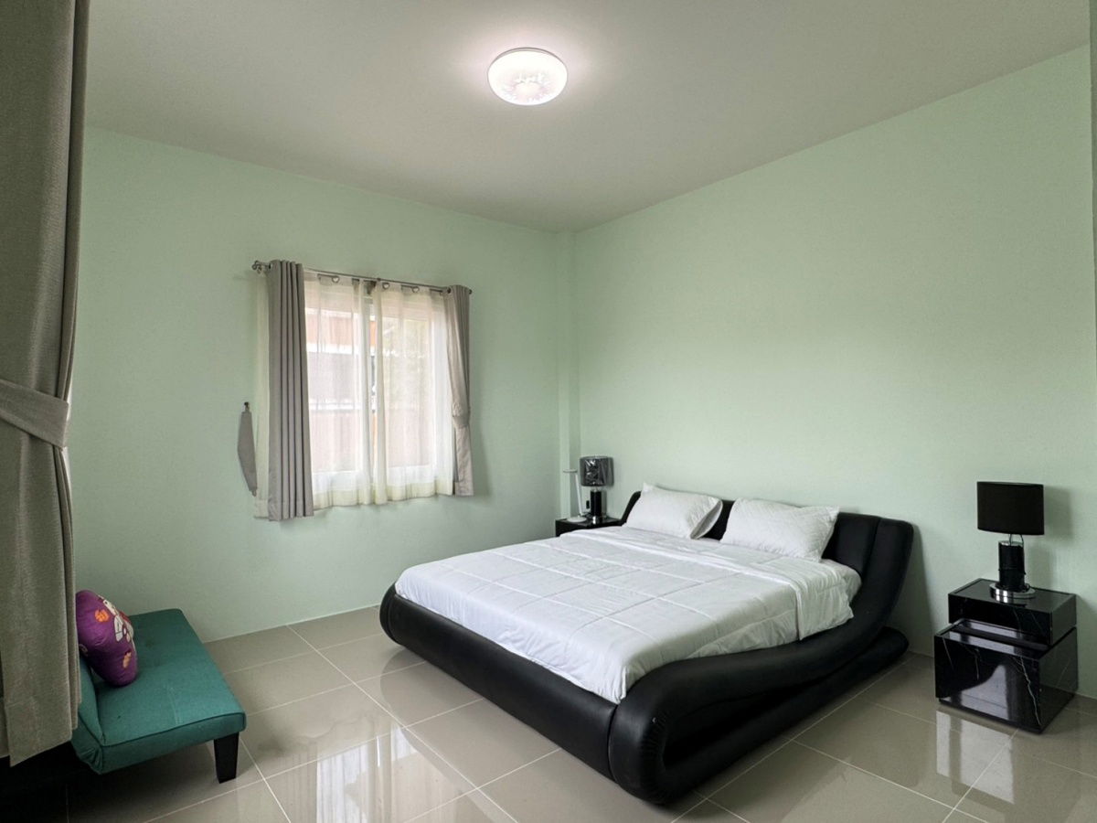 รูป KT0013📲LineID @556ryccg🏡บ้านทุ่งกลมตาลหมัน 67 ตรว 3 ห้องนอน 2 ห้องน้ำ แถมเฟอร์นิเจอร์ สภาพดี หนองปรือ บางละมุง ชลบุรี - รูปที่ 6/15