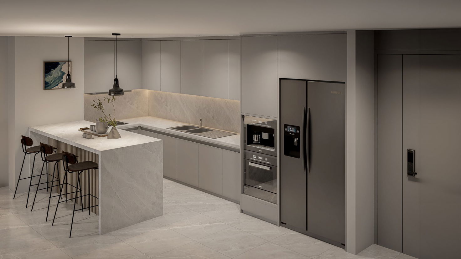 รูป เซนสิริ เรสซิเดนซ์ จอมเทียน 3 ห้องนอนสำหรับขาย - รูปที่ 5/11