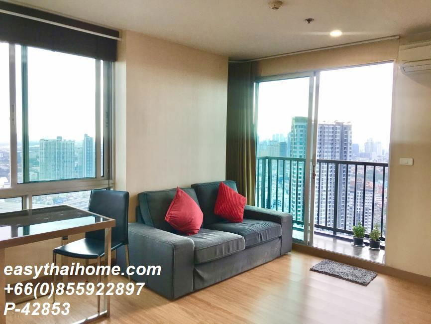 รูป P-42853 ให้เช่า คอนโด เดอะ เบส สุขุมวิท 77 On Nut Rd, Phra Khanong Nuea, Watthana, Bangkok พร้อมอยู่ ราคาถูก Line Id @easythaihome 085-592-2897 - รูปที่ 2/16