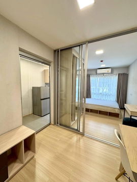 code : E173 ให้เช่าคอนโด Plum Condo Rangsit Alive 1 (พลัม คอนโด รังสิต อไลฟ์ 1) | ตึก B ชั้น 1 วิวสระน้ำ ห้องสวย เฟอร์ครบ ทำเลดี