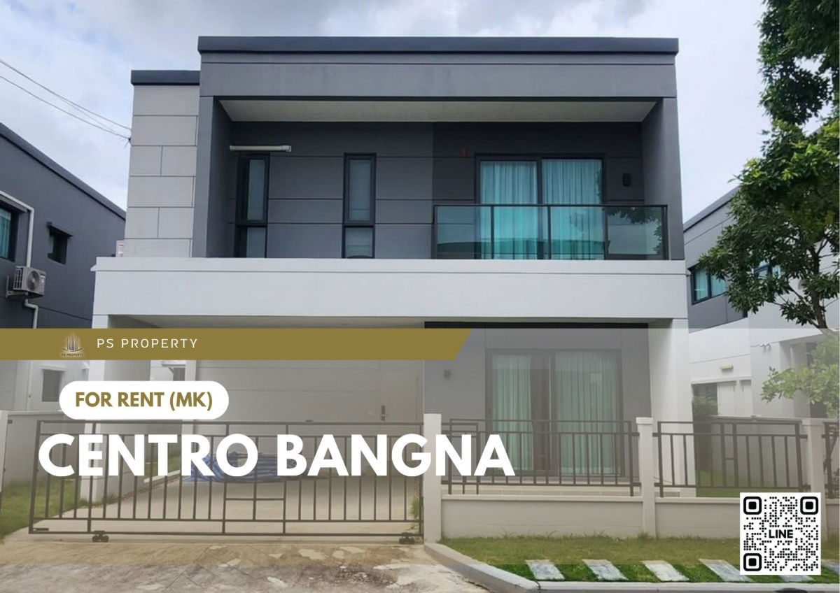 picture Single house for rent 📍 Centro Bangna 📍 4 bedrooms, 4 bathrooms, fully furnished and equipped with appliances - 1/11