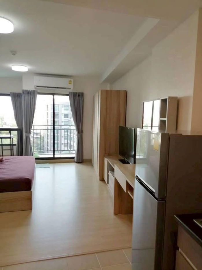 รูป code : E141 ให้เช่าคอนโด ศุภาลัย ซิตี้ รีสอร์ท พระราม 8 (Supalai City Resort Rama 8) | ห้องสตูดิโอ 34 ตร.ม. วิวสระว่ายน้ำ  - รูปที่ 2/8