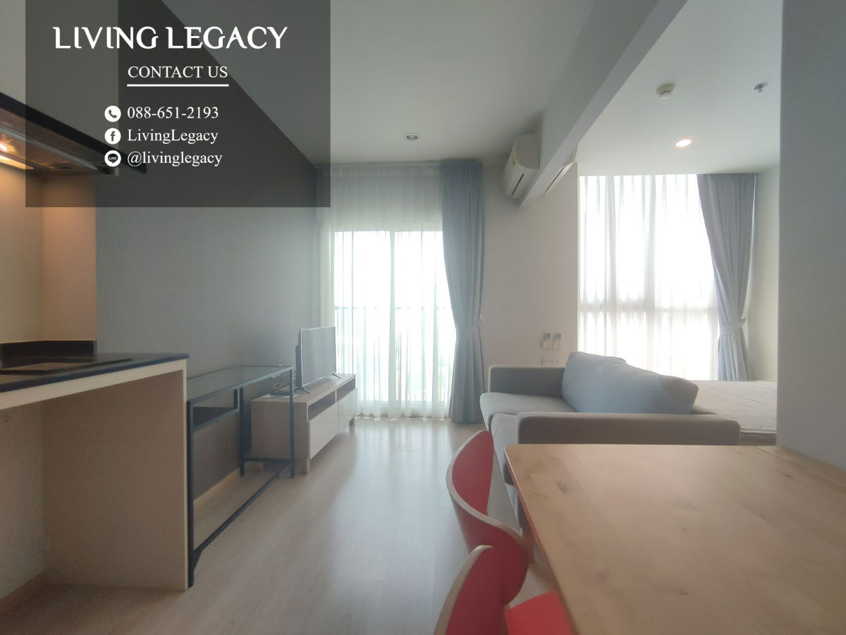 picture STF8F2 Condo For Rent Noble Revolve Ratchada 1 26 Sq.M. Floor 26 line id : @livinglegacy - 10/17