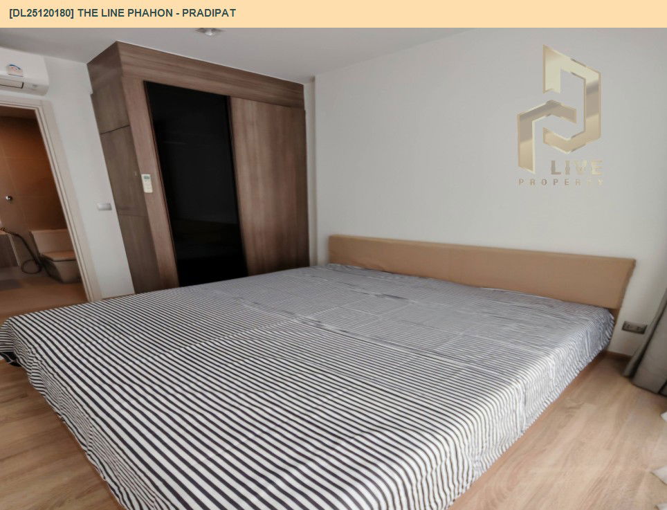 picture DL25120180 Condo for rent, THE LINE Phahon - Pradipat near BTS Saphan Khwai, ready to move in, call urgently 0638692663 LineID @162cjixi - 8/10