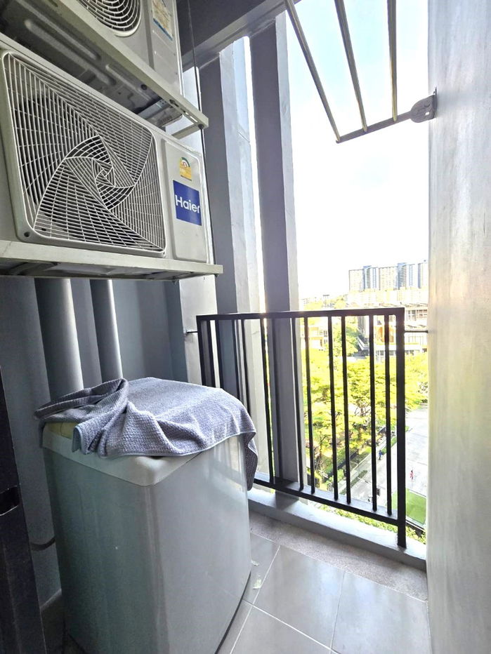 รูป คอนโด แต่งสวย ใจกลางเมือง คอนโด เดอะ เบส พาร์คเวสต์ สุขุมวิท 77 ทำเลสุดพิเศษ ใกล้รถไฟฟ้า BTS อ่อนนุช ใกล้ทางด่วนพิเศษฉลองรัช - รูปที่ 13/14