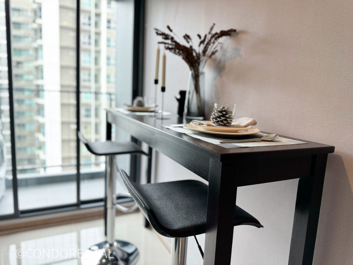 picture @Condorental condo for rent IDEO Rama 9 - Asoke - 18/28