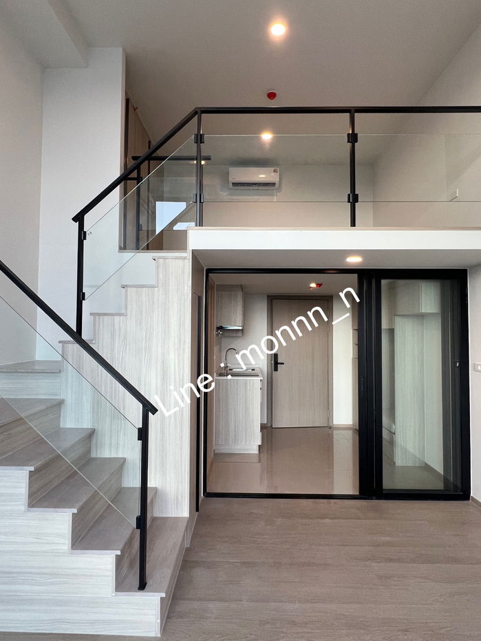 รูป (เจ้าของ) ขายดาวน์ ห้อง Duplex ชั้น 18 เพดานสูง คอนโด origin play triple station บางขุนนนท์ - รูปที่ 1/21