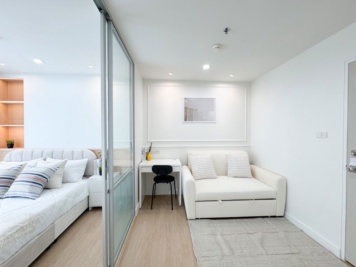 รูป AS1012 ขายคอนโด ลุมพินี วิลล์ นครอินทร์ ริเวอร์วิว ห้องสวย เฟอร์นิเจอร์ครบ - รูปที่ 4/16