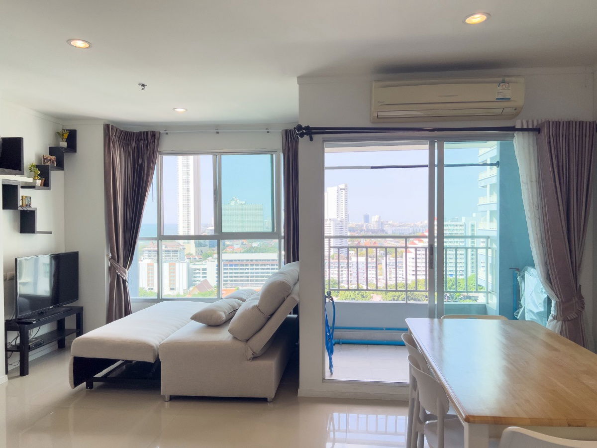 รูป ให้เช่า ลุมพินี พาร์คบีช จอมเทียน 2 ห้องนอน วิวทะเล - รูปที่ 3/10