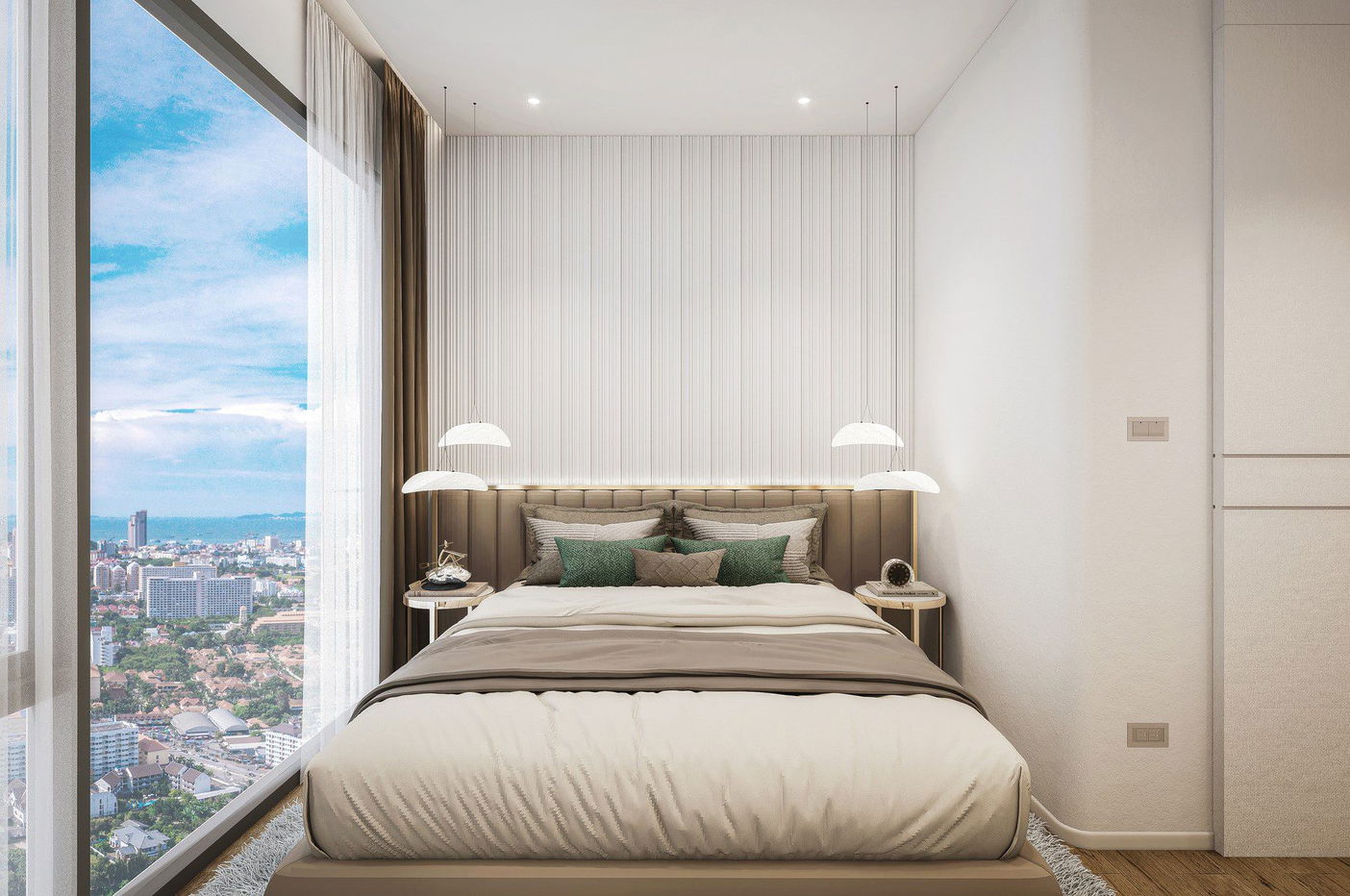 รูป ขายคอนโด Sea Spire Jo MTI 2 ห้องนอน - รูปที่ 1/10