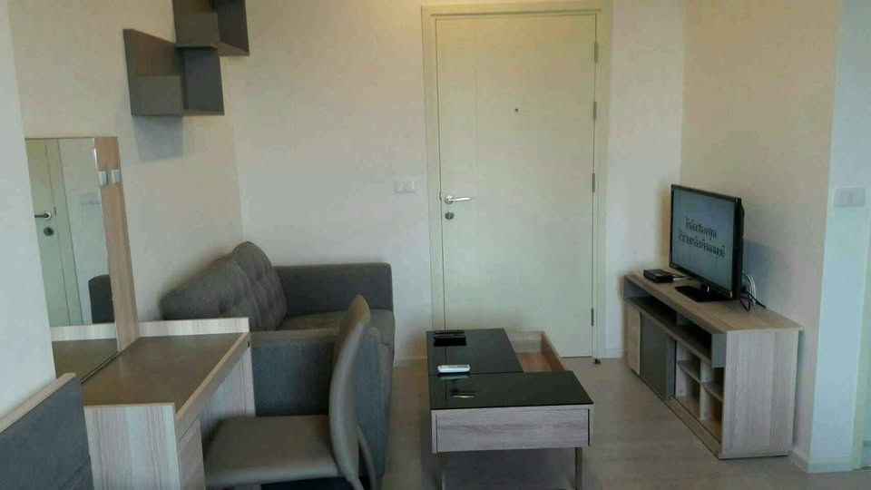 รูป (ว่าง1มกราคม69 ไม่ให้ที่จอดรถ)ให้เช่าAspireสาทร-ท่าพระ - Studio 24ตรม. ชั้น12A - Line:@hac55 - รูปที่ 9/13