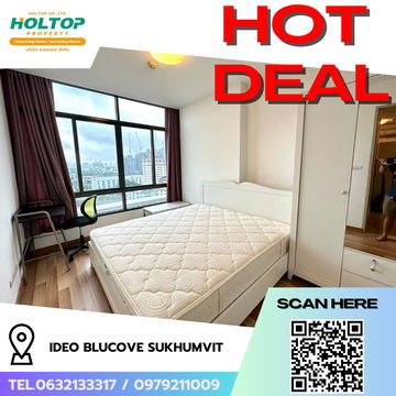 #R8068 🎉 081268 Condo for rent at Ideo BluCove Sukhumvit