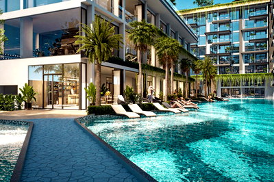 ขายคอนโด : The Riviera Beverly Hills 2 Bedrooms for Sale