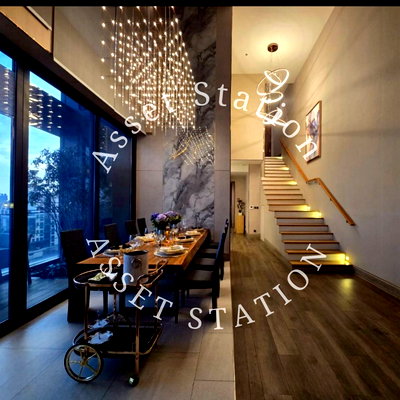 ขายคอนโด : ✨ห้อง Penthouse THE ESSE at SINGHA COMPLEX ที่สุดแห่งความหรูหรา | MRT เพชรบุรี 💎