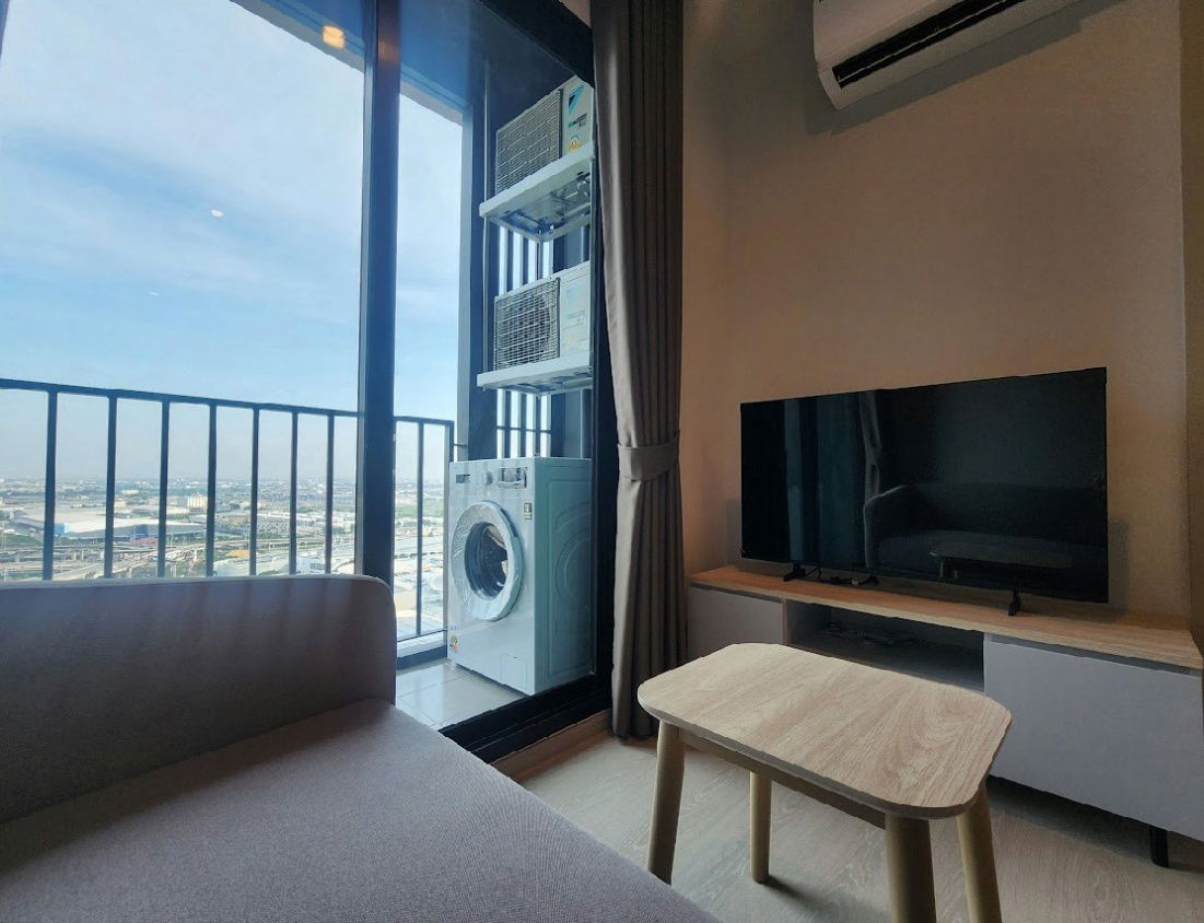 picture 🍀 For rent condo Nue Mega Plus Bangna Near MRT Mega Bangna 26.5 sq.mFully fernished 13000- - 6/9