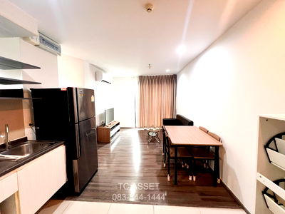 Condos for sale BTS On Nut : 📍Urgent sale!The Base Park West 2 Beds 2 Baths, 53.2 SQM, 25th+ Floor, Canal View Corner Unit, Fully Furnished📍 Starts Only THB 5.499 Million Baht!