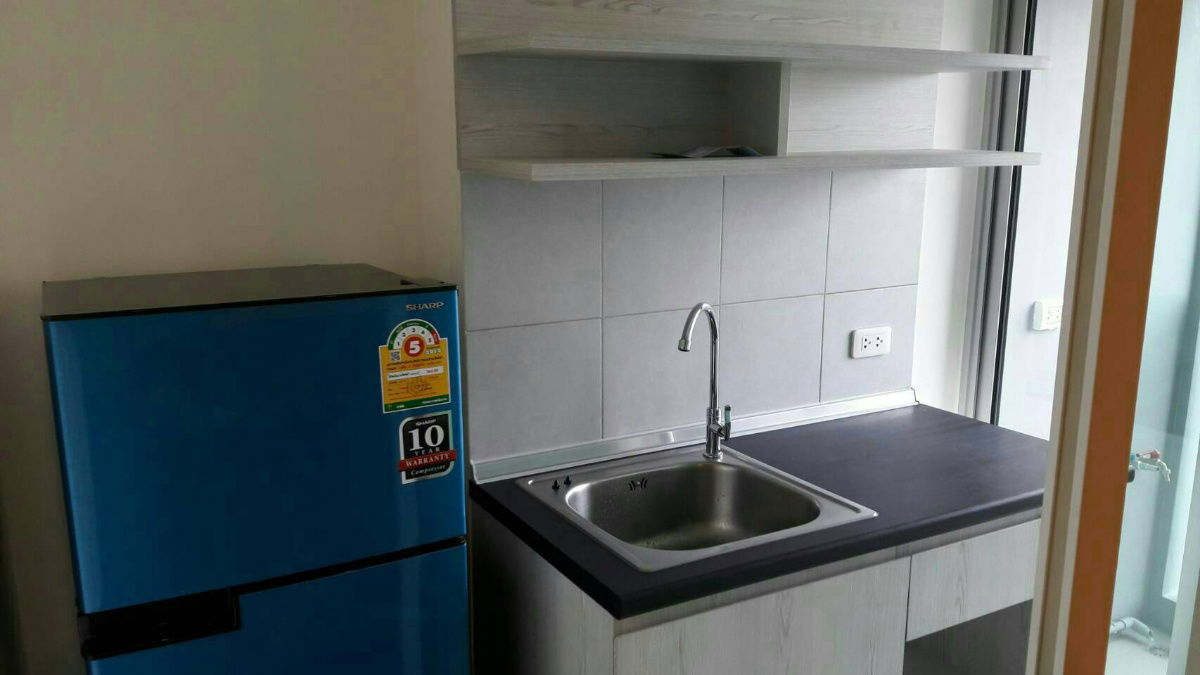 รูป (ว่าง1มกราคม69 ไม่ให้ที่จอดรถ)ให้เช่าAspireสาทร-ท่าพระ - Studio 24ตรม. ชั้น12A - Line:@hac55 - รูปที่ 6/13