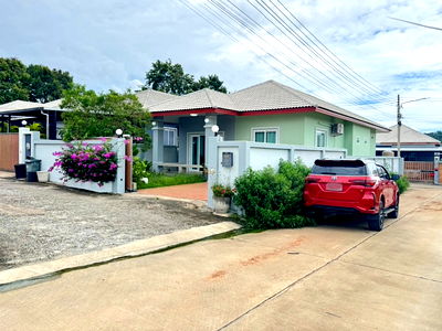 บ้านเดี่ยว หนองปรือ ชลบุรี : KT0013📲LineID @556ryccg🏡บ้านทุ่งกลมตาลหมัน 67 ตรว 3 ห้องนอน 2 ห้องน้ำ แถมเฟอร์นิเจอร์ สภาพดี หนองปรือ บางละมุง ชลบุรี