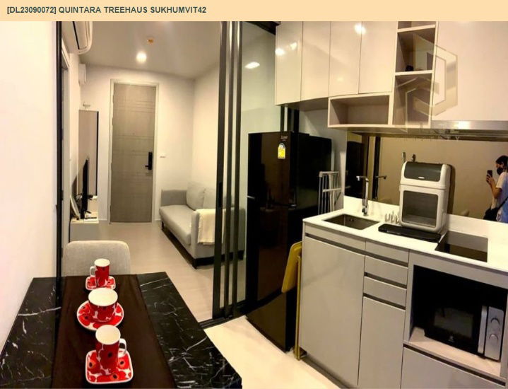 picture DL23090072 Condominium for sale, Quintara Treehaus Sukhumvit 42, ready to move in, call 0638692663 LineID@655ebbvc - 6/9